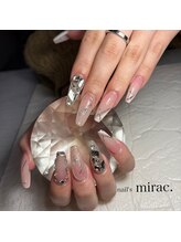 ネイルズミラク(nail's mirac.)/ホワイトデザインネイル
