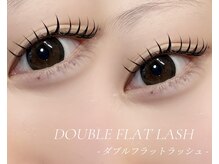 ニクシー 警固店(Nixie)/ダブルフラットラッシュ、束感