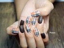 チェックネイル