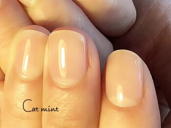 ネイルサロン キャットミントの写真/自爪をキレイに見せたい方、指先の乾燥が気になる方必見☆豊富なケアメニューで理想の美爪に近付けます♪