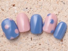 アイネイルズ 町田店(I nails)/ランダムドットワンカラー7480円