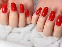 モアニ ヒロオ 渋谷店(MOANI Hiroo)/マオジェルで夏の赤ネイル☆