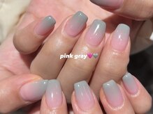 エマネイル プラスキハクヤ 肥後橋店(EmaNail+KIHAKUYA)/グラデーション