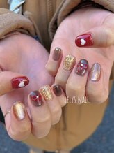 レリーズ ネイル(Lelys nail)/クリスマスニュアンスネイル