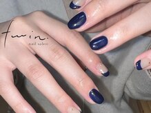 ツイン(twin.)/フレンチネイル×オプ有