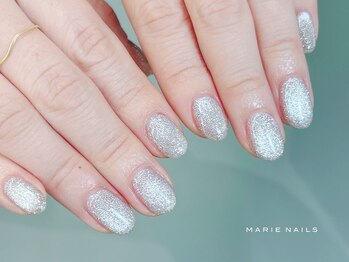 マリーネイルズ 横浜店(MARIE NAILS)/マグネットネイル ¥7,700 0306b