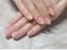【ケア重視派に】クリアネイル×甘皮＆フォルム整え≪爪育メニュー≫¥4.000