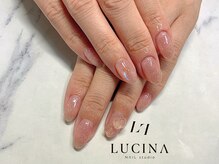 ネイルスタジオ ルキナ(LUCINA)/T-139 大人可愛いワンホンネイル
