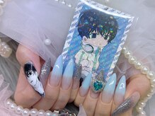 アリーズ(Allies)/痛ネイル グラデ 長さ出し