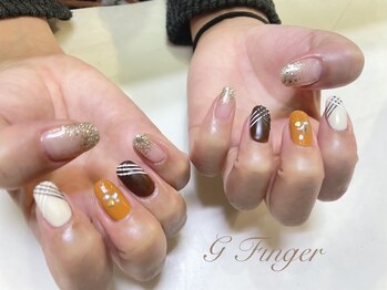 ジーフィンガー 大井町店(G Finger)/バレンタイン♪チョコネイル☆