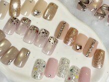 ファーストネイルアンドアイラッシュ 札幌駅前店(1stNAIL&eyelash)の雰囲気（シンプル/ワンホン/y2k/ニュアンス定額♪6900円/7900円/8900円）