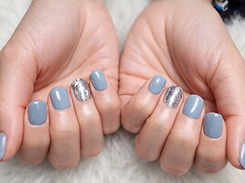 〇ワンカラーｘミラーニュアンス