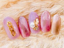 アミネイルズ(AmiNails)/タイダイミラー♪