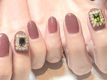 エムスラッシュネイル 本牧店(M SLASH)/ワンポイントデザイン☆