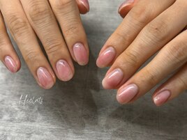 ニュアンスネイル/ピンク