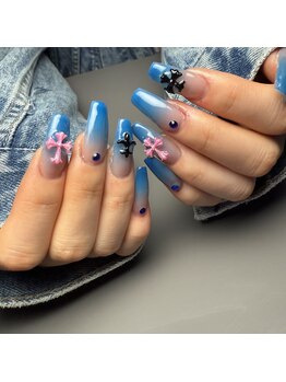 ソワン(Soin)/y2kネイル★エアーブラシグラデ