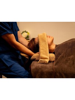 ヘッドスパで癒されたい