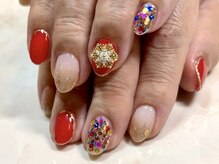 プリモ(PRIMO)/クリスマスネイル パラジェル