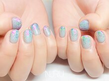 ヌル ネイル 新宿(NURU NAIL)/個性派/ラメグラデーション/新宿