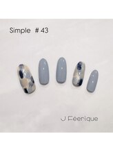 ジェイフェリーク(J Feerique)/シンプルデザイン　#43