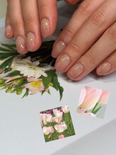 アールエイチネイル(ЯH nail)/春色グラデーション