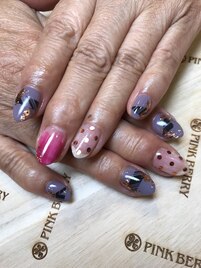 ～ラベンダークールネイル～