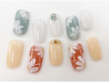 ネイルサロン クイール 小山店(NAIL SALON QUILL)/フラワーネイル