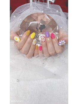 ネイルモモ(Nail MM)/手書きアート