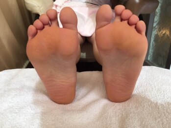 ビサンテ サロン/角質ケアで足裏綺麗に!ケア後-2