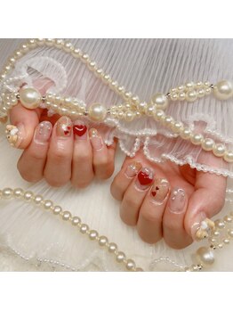 アイカ(Aika)/バレンタインネイル