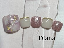 ディアナ ひたちなか高場店(DIANA)/定額ネイル　7700円　C-36