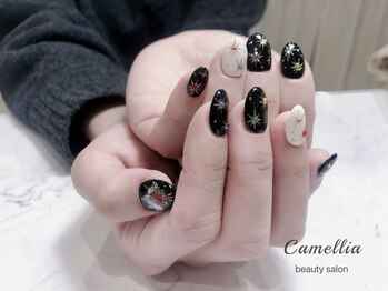 カメリア(Camellia)の写真/【フィルイン導入店】月島駅徒歩4分♪初回オフ無料で新作デザイン毎月更新!カラー・パーツ豊富にご用意◎