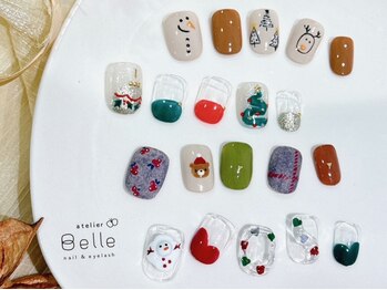 アトリエ ベル(atelier Belle)の写真/大人上品なデザインからガーリーで可愛いデザインも《atelier Belle》にお任せ下さい♪繊細なアートも◎
