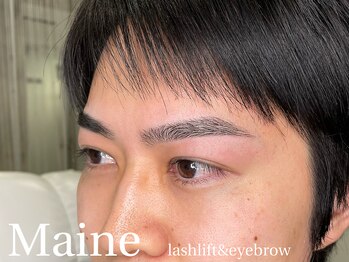 メイン(Maine)/メンズアイブロウ眉WAXデザイン