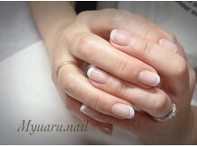 ミュアルネイル(Myuaru.nail)/フレンチネイル