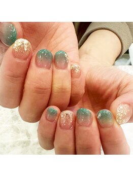 ウェリネイルサロン(WelinailSalon)/グラデーション パーツ 4380円