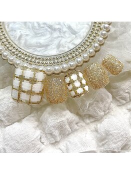 9月フットネイル