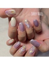 ジュリーネイル 所沢店/大理石金箔