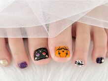 麻布十番ハロウィンネイルフット