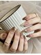 リラネイルサロンの写真/韓国ワンホンデザインが人気★爪の形/ちび爪がコンプレックスの方も、スカルプでスラっと美しい指先に♪