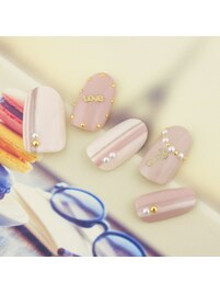 ガーリーパーツネイル