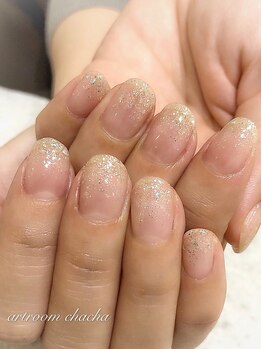 アートルーム チャチャ(artroom chacha)/☆ラメグラデーション☆