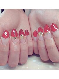 秋先取りネイル☆