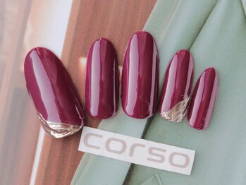 コルソケーツー 梅田茶屋町(corso k-two)/冬ネイル9/茶屋町中津中崎町
