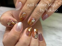 ネイル アトリエ ミジュ(nail atelier MijU)/べっこうネイル