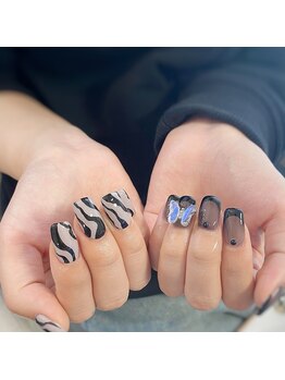 バーロ ビューティールーム(Balo Beauty Room)/ゼブラ×フレンチ