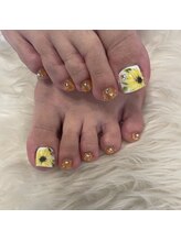 トータルサロン 白べぇーっ プラス/夏フットネイル☆