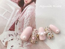 アグニークリッシェ(Agunik Riche)/【レオパードネイル】