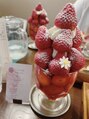ブリリオ 梅田店(Brillio)&nbsp;いちご大好き!いちご狩りは毎年!いちごパフェ絶品でした(*´ｕ`)