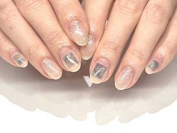 フィロンネイル 武蔵小杉店(filonnail)/2025年2月定額クリアニュアンス 